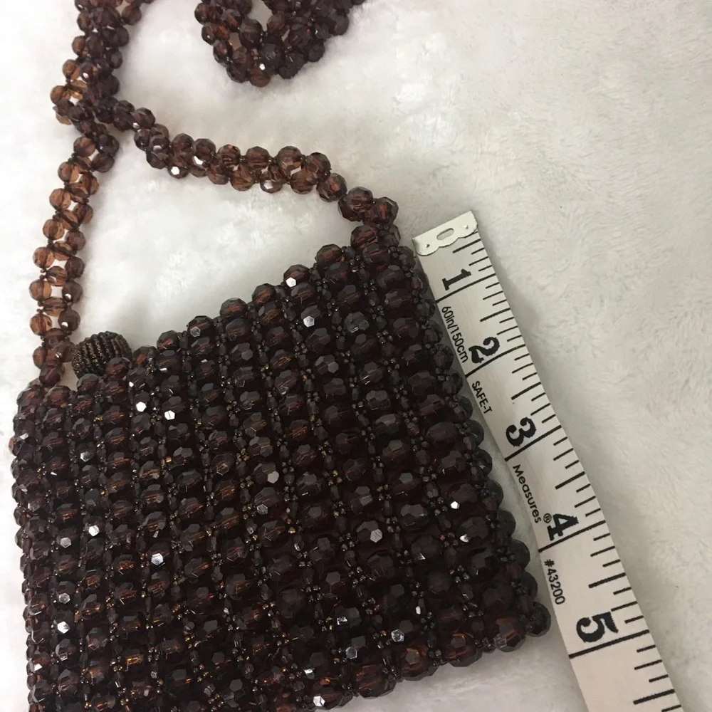 Beaded Small Purse Bag Vintage Great Condition - Picture 5 of 8